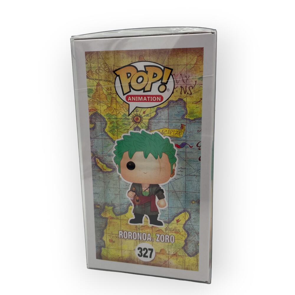 Funko Pop Animation One Piece Roronoa Zoro #327 Vinyl Figure Funimation New - Picture 2 of 6